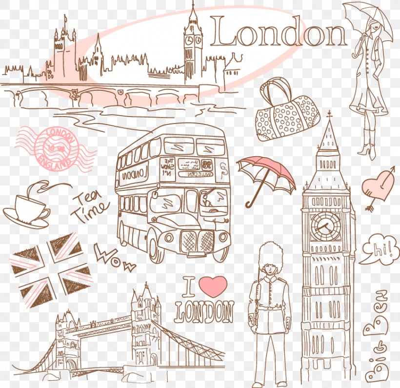 London Paris Drawing, PNG, 868x842px, London, Area, Artwork, Diagram, Drawing Download Free