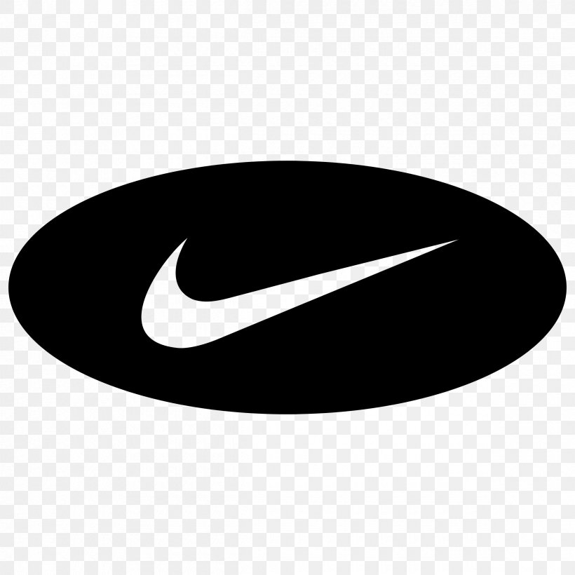 Nike Swoosh Logo Shoe Converse, PNG, 2400x2400px, Nike, Black, Black And White, Converse, Crescent Download Free