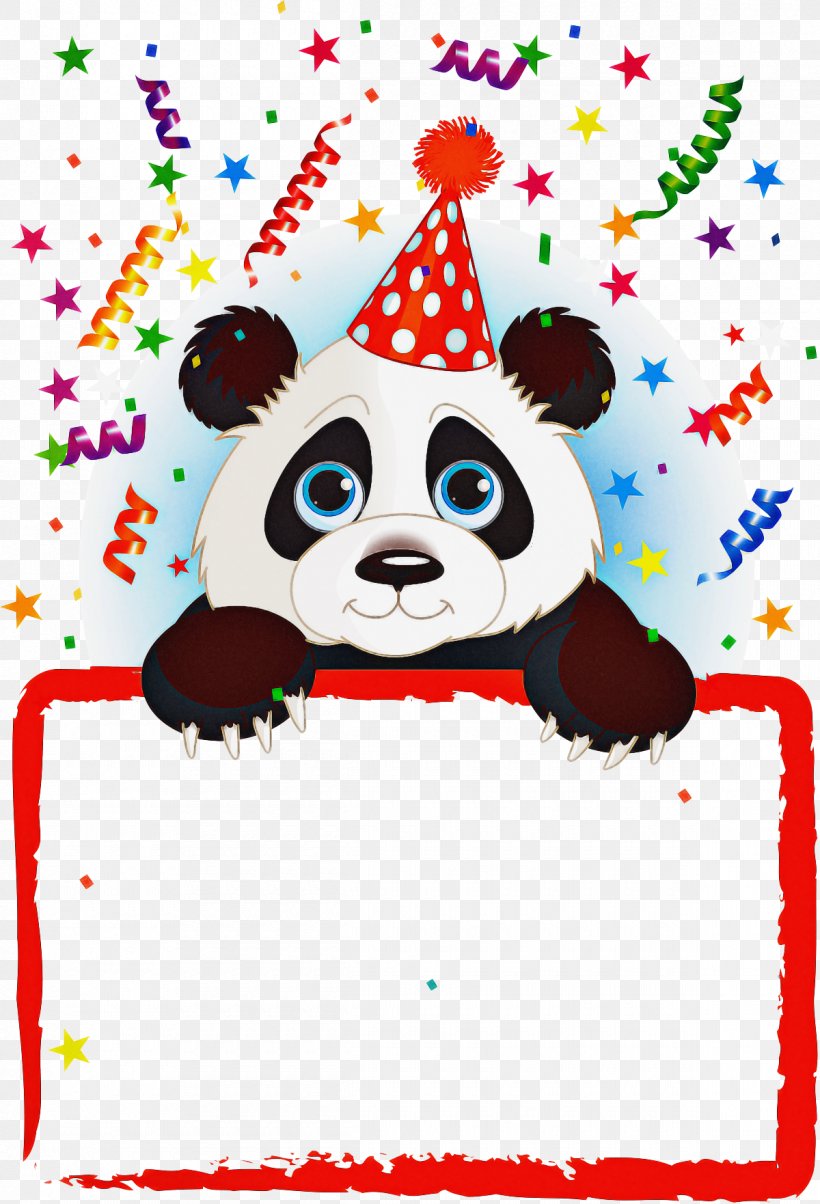 Happy Birthday Cake, PNG, 1200x1762px, Giant Panda, Balloon, Bear, Birthday, Cake Download Free