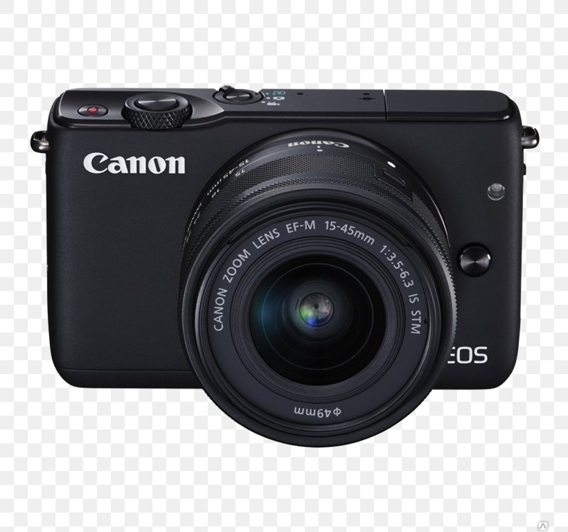 Canon EOS M10 Canon EOS M6 Canon EOS M3 Canon EF Lens Mount, PNG, 768x768px, Canon Eos M10, Active Pixel Sensor, Camera, Camera Accessory, Camera Lens Download Free