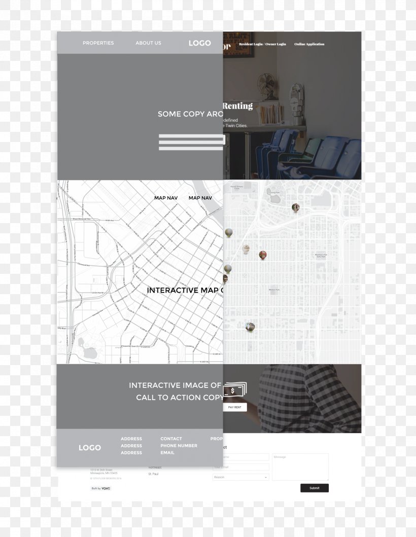 Website Wireframe Web Design The Grand Hamptons Tower II Interior Design Services, PNG, 1698x2194px, Website Wireframe, Automation, Brand, Brochure, Industrial Design Download Free