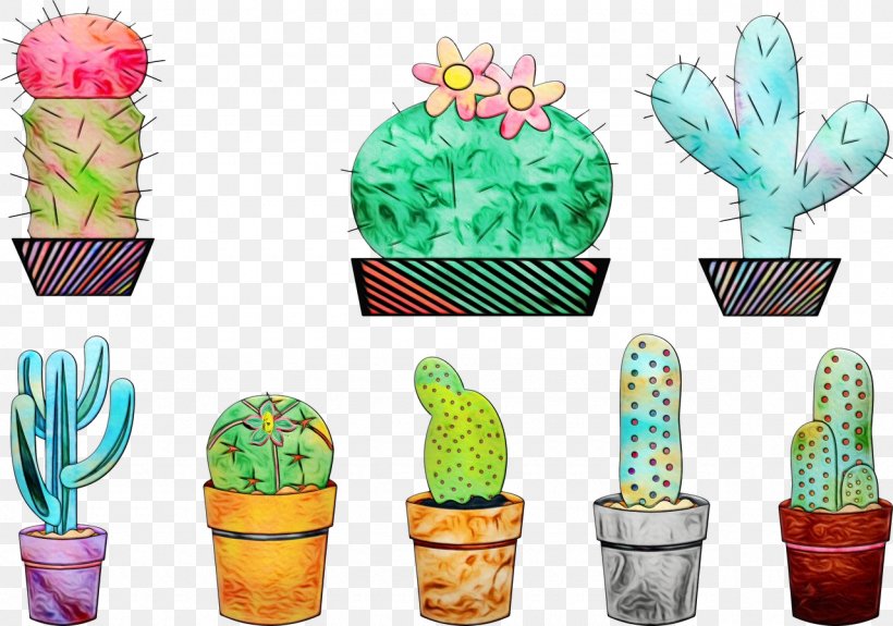 Cactus, PNG, 1280x898px, Watercolor, Baking Cup, Cactus, Flower, Flowerpot Download Free
