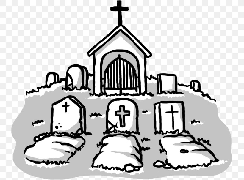 Cemetery Grave Drawing Tomb Clip Art, PNG, 745x606px, Cemetery, Adobe After Effects, Arch, Area, Black And White Download Free