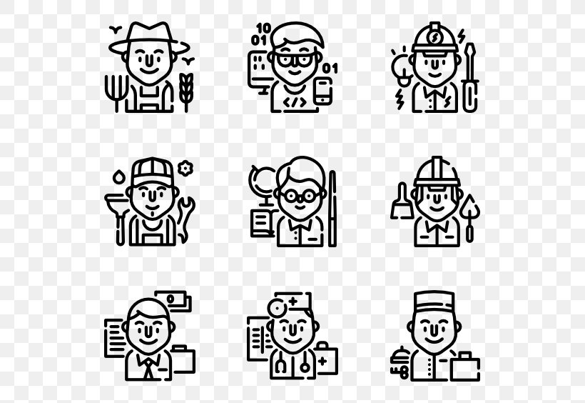 Icon Design Clip Art, PNG, 600x564px, Icon Design, Area, Black And White, Drawing, Head Download Free