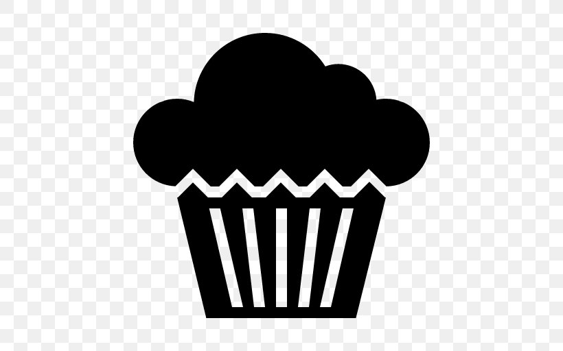Cupcake Birthday Cake Bakery Cream, PNG, 512x512px, Cupcake, Bakery, Birthday, Birthday Cake, Black Download Free