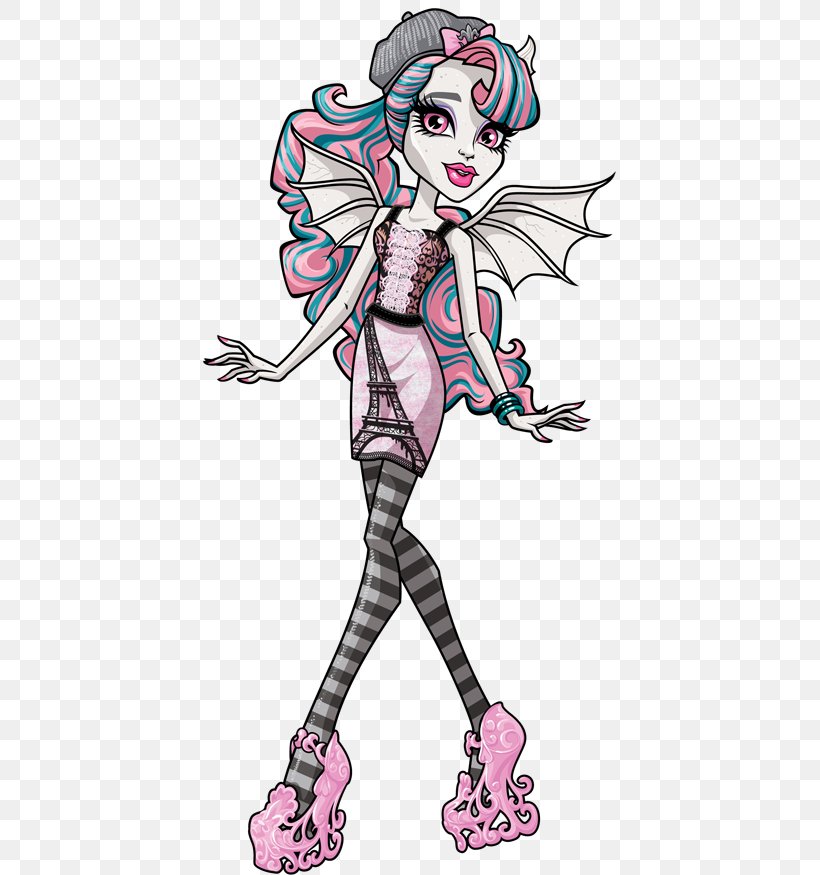Monster High: Ghoul Spirit Scaris: City Of Frights Frankie Stein, PNG, 413x875px, Watercolor, Cartoon, Flower, Frame, Heart Download Free