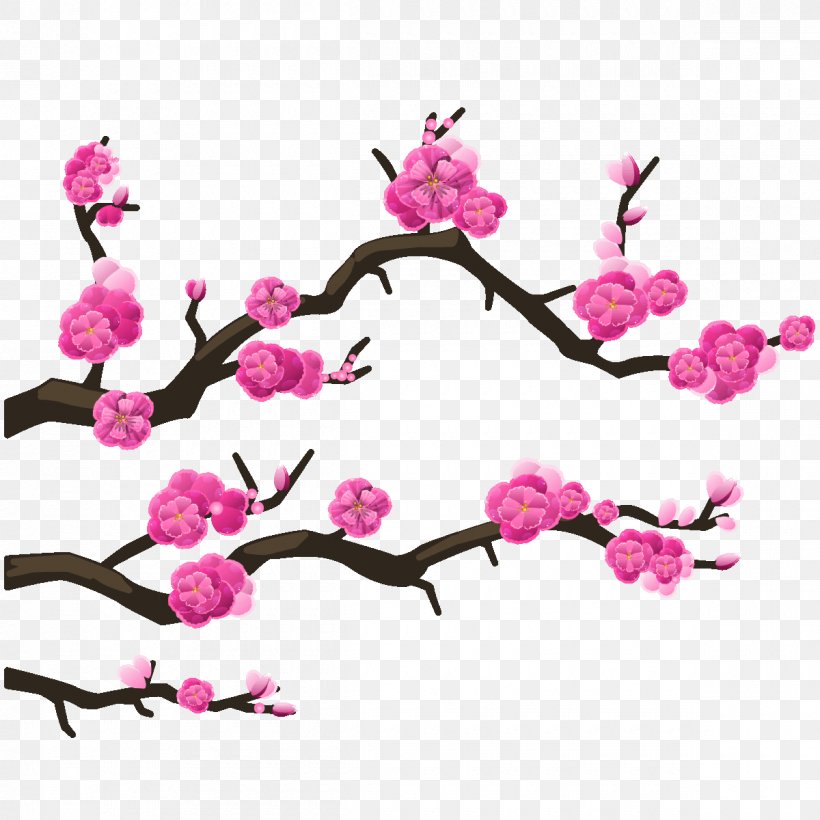 Prunus Serrulata Wall Decal Sticker Tree, PNG, 1200x1200px, Prunus Serrulata, Architecture, Blossom, Body Jewelry, Branch Download Free