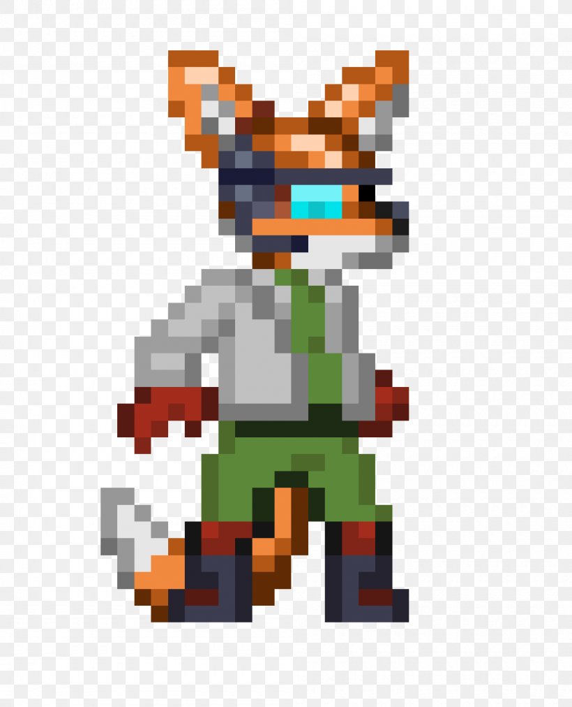 Star Fox Starbound Character Fox McCloud Art, PNG, 1000x1235px, Star Fox, Art, Character, Chucklefish, Deviantart Download Free