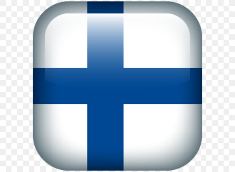 Finland Icon Design Flag, PNG, 600x600px, Finland, Blue, Electric Blue, Emoticon, Flag Download Free