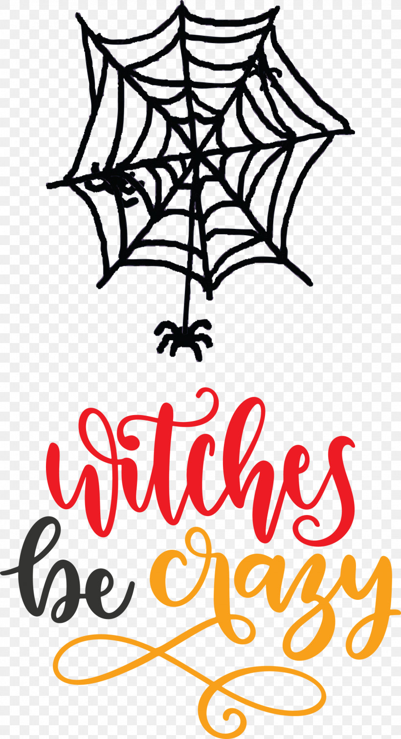 Happy Halloween Witches Be Crazy, PNG, 1631x3000px, Happy Halloween, Black, Calligraphy, Flower, Leaf Download Free