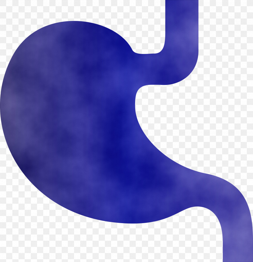 Blue Purple Violet Electric Blue, PNG, 2896x3000px, Stomach Organ, Blue, Electric Blue, Paint, Purple Download Free