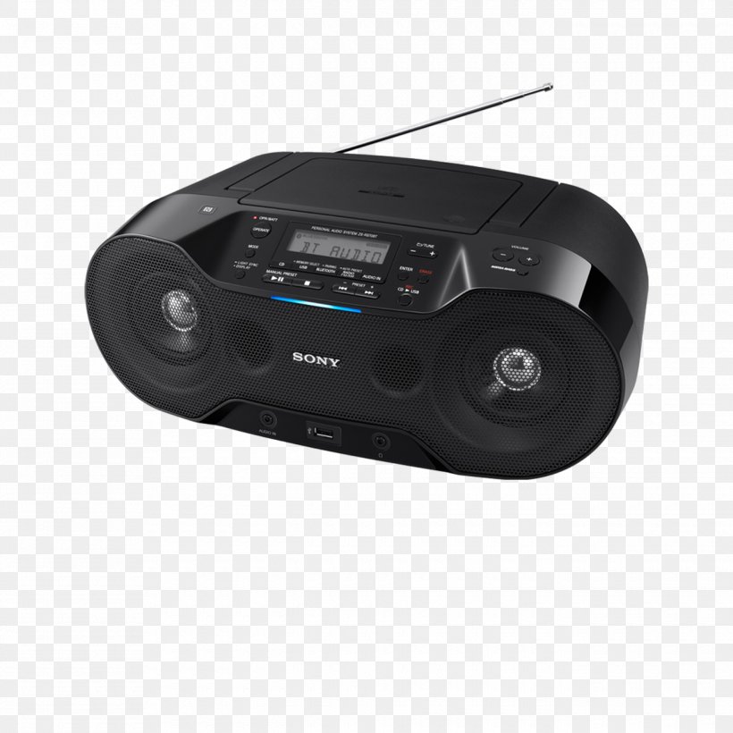 Boombox DAB+ Radio/CD Sony ZS-RS70BTB AUX Compact Disc Compact Cassette, PNG, 1320x1320px, Boombox, Cd Player, Cdr, Compact Cassette, Compact Disc Download Free