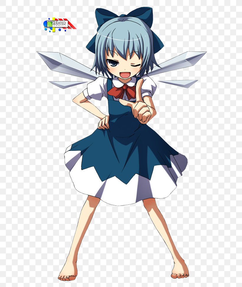 Cirno Phantasmagoria Of Flower View Video Games 秘封ナイトメアダイアリー ～ Violet Detector. Wiki, PNG, 622x974px, Watercolor, Cartoon, Flower, Frame, Heart Download Free