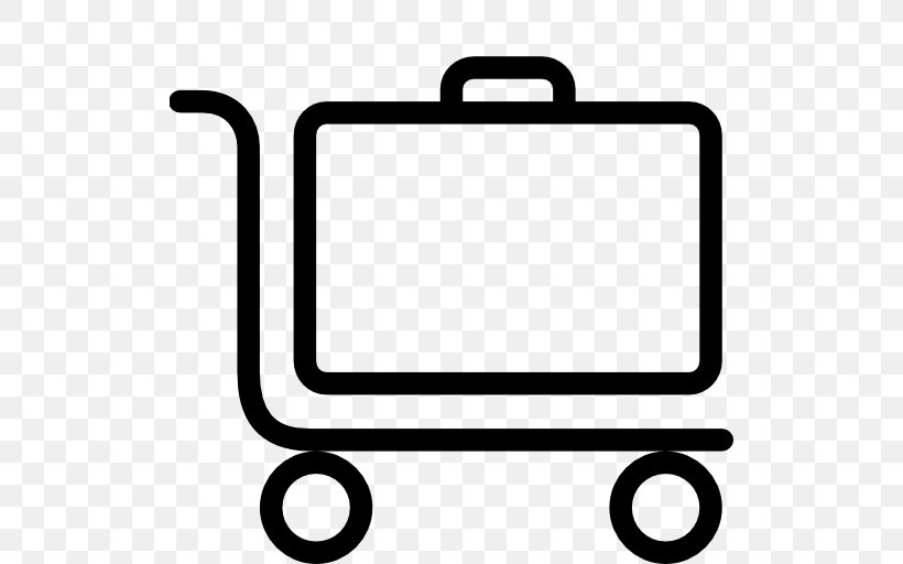 Baggage Trolley Suitcase, PNG, 512x512px, Baggage, Area, Backpack, Bag, Baggage Cart Download Free