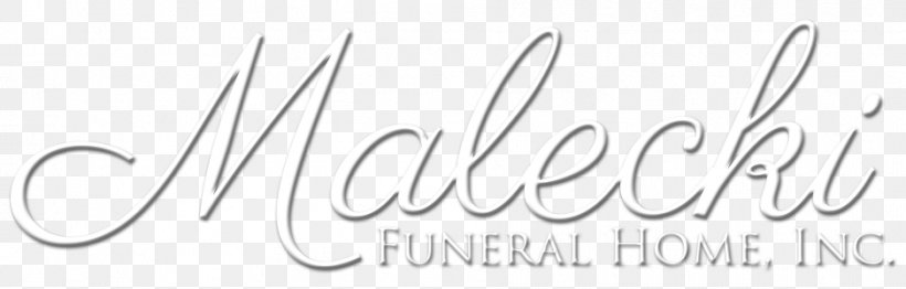 Malecki Funeral Home Inc Malecki Thomas Sherrill Road, PNG, 938x300px, Funeral Home, Black And White, Brand, Calligraphy, Com Download Free