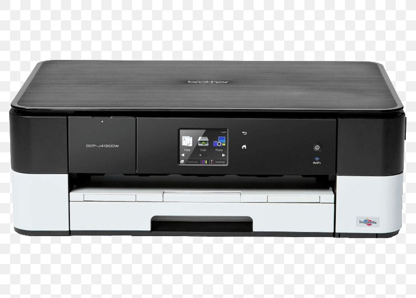 Multi-function Printer Inkjet Printing Brother DCP J4120 Brother Industries, PNG, 786x587px, Printer, Brother Industries, Canon, Duplex Printing, Electronic Device Download Free