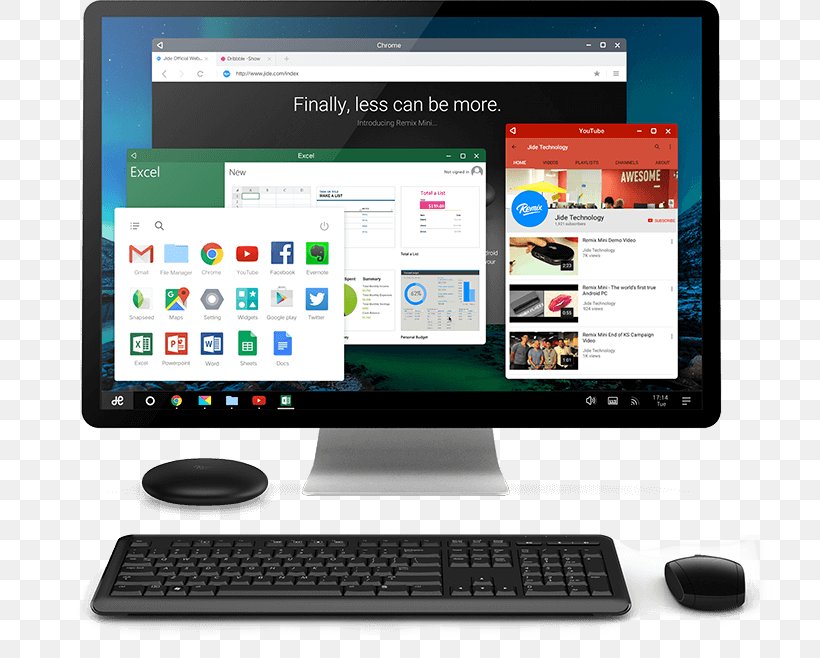 Remix OS Android-x86 Personal Computer Desktop Computers, PNG, 729x658px, Remix Os, Android, Android Mini Pc Mk802, Communication, Computer Download Free