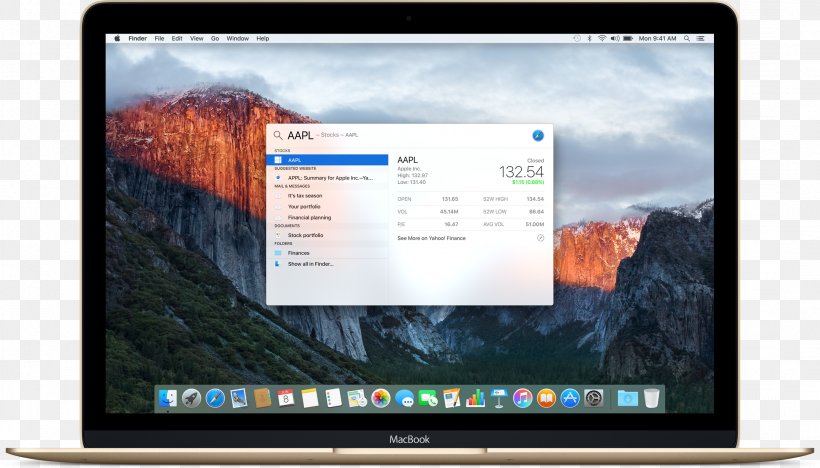 OS X El Capitan MacOS Operating Systems, PNG, 2158x1234px, Os X El Capitan, Apple, Computer Monitor, Computer Software, Display Device Download Free