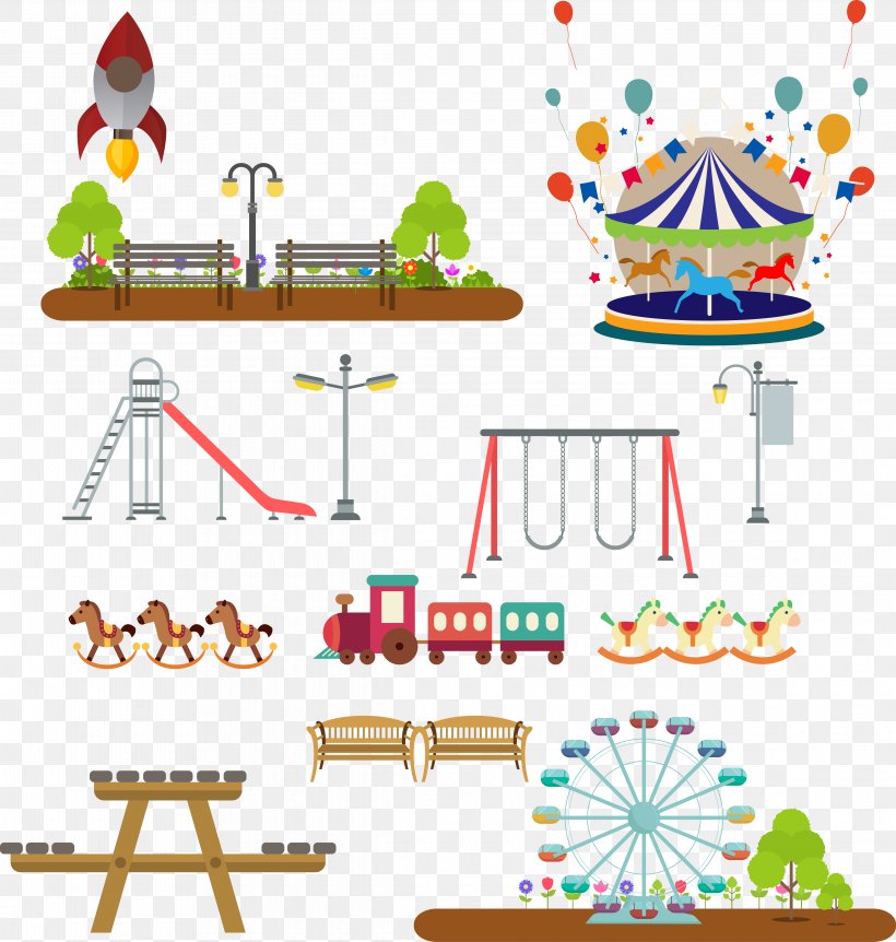 Playground Adobe Illustrator Clip Art, PNG, 4660x4901px, Playground, Area, Drawing, Party Supply, Scalable Vector Graphics Download Free