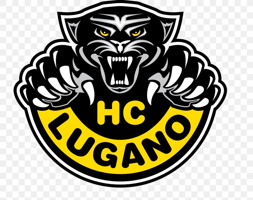 HC Lugano National League HC Ambrì-Piotta Ice Hockey, PNG, 732x648px, Hc Lugano, Brand, Canadian Hockey League, Carnivoran, Cat Download Free