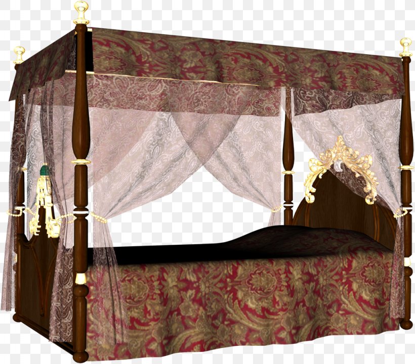 Bed Frame PhotoScape Clip Art, PNG, 1024x900px, Bed, Bed Frame, Canopy Bed, Cots, Curtain Download Free
