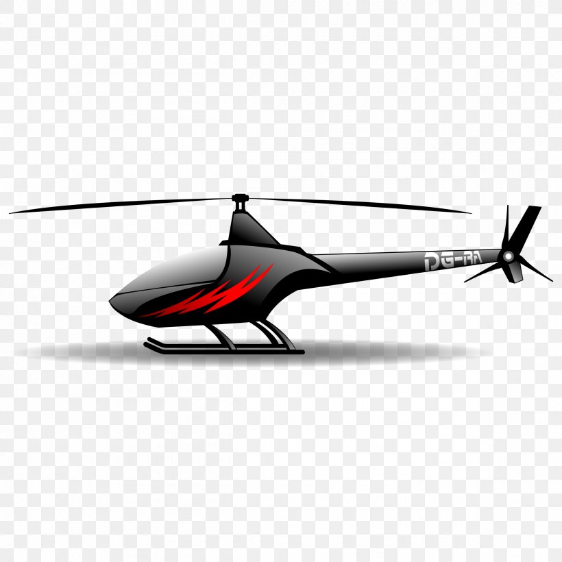 Helicopter Flight Aircraft Airplane Clip Art, PNG, 2400x2400px, Helicopter, Aircraft, Airplane, Aviation, Flight Download Free