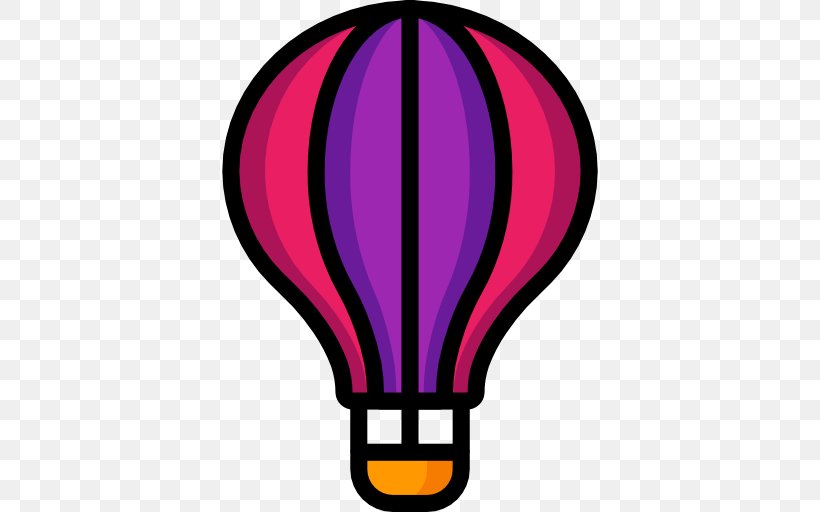 Hot Air Balloon Line Pink M Clip Art, PNG, 512x512px, Hot Air Balloon, Balloon, Hot Air Ballooning, Magenta, Pink Download Free