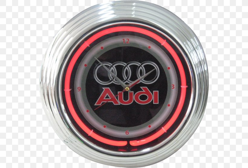 Neon Sign Audi Neon Lighting Neon Lamp, PNG, 563x557px, Neon Sign, Alloy Wheel, Audi, Audi Quattro, Automotive Wheel System Download Free