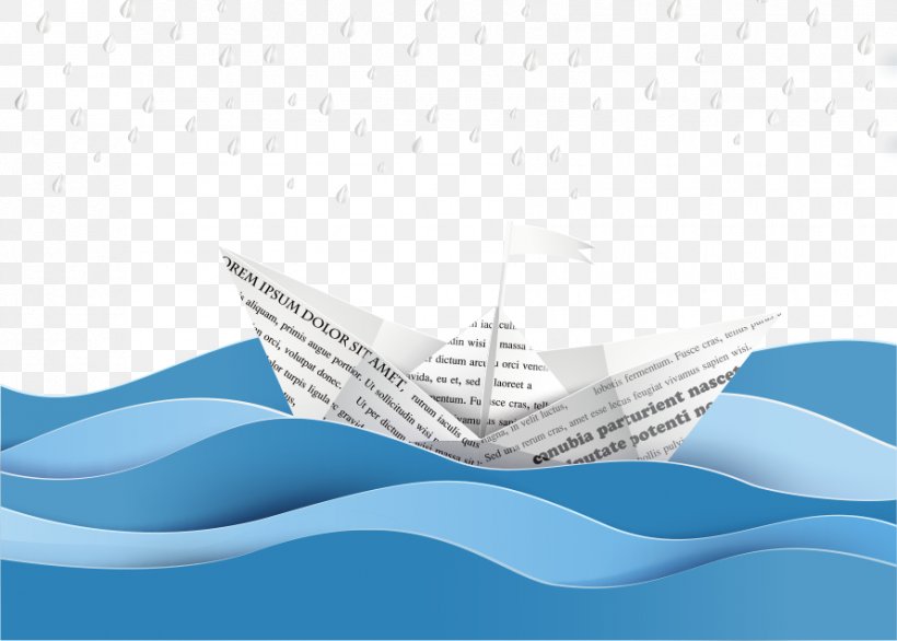Paper Euclidean Vector, PNG, 890x637px, Paper, Blue, Boat, Brand, Cartoon Download Free