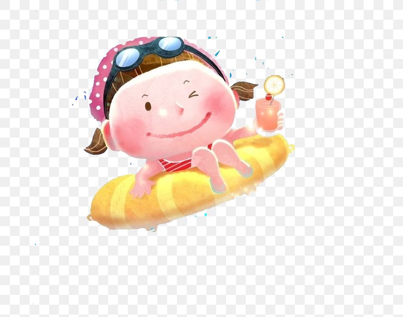 Child Cartoon Swimming Illustration, PNG, 688x645px, Child, Animation, Baby Toys, Cartoon, Comics Download Free