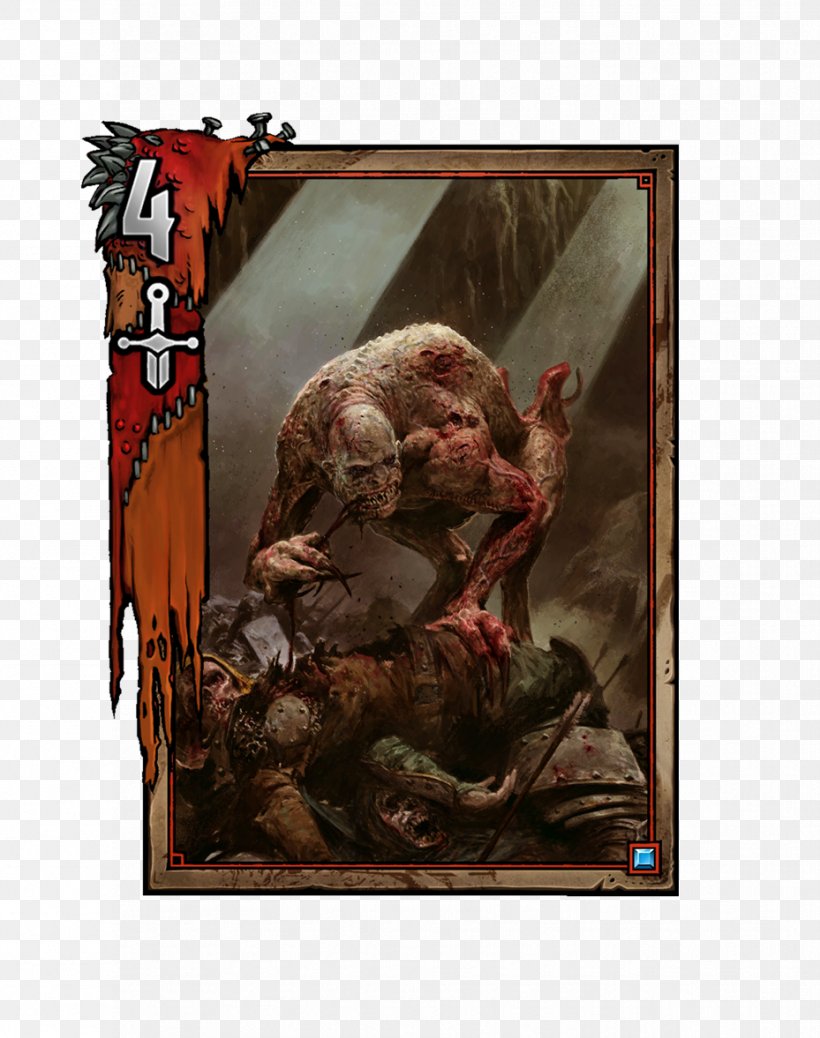 Gwent: The Witcher Card Game Ghoul The Witcher 3: Wild Hunt – Blood And Wine Monster, PNG, 929x1177px, Gwent The Witcher Card Game, Art, Card Game, Ciri, Game Download Free