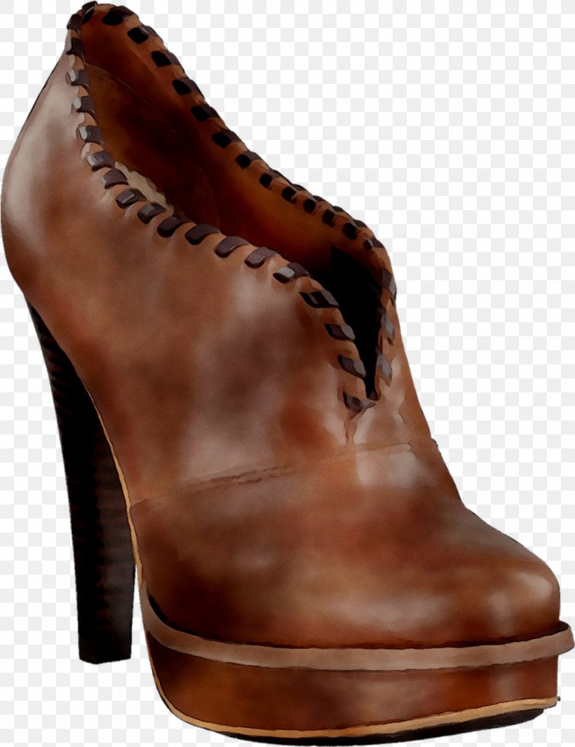 High-heeled Shoe Leather Boot, PNG, 990x1287px, Shoe, Beige, Boot, Brown, Footwear Download Free