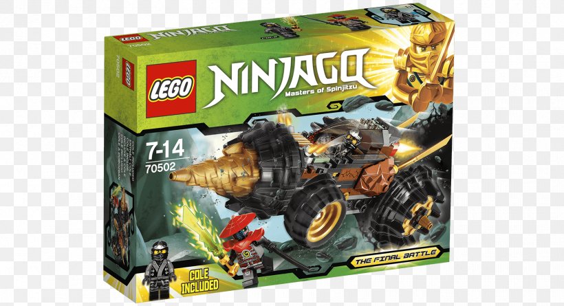 Lego Ninjago LEGO 70502 NINJAGO Cole's Earth Driller Lego Minifigure Toy, PNG, 1710x930px, Lego Ninjago, Cyber Monday, Game, Lego, Lego Minifigure Download Free