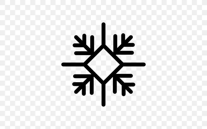 Snowflake Hexagon, PNG, 512x512px, Snowflake, Black And White, Brand, Crystal, Hand Download Free