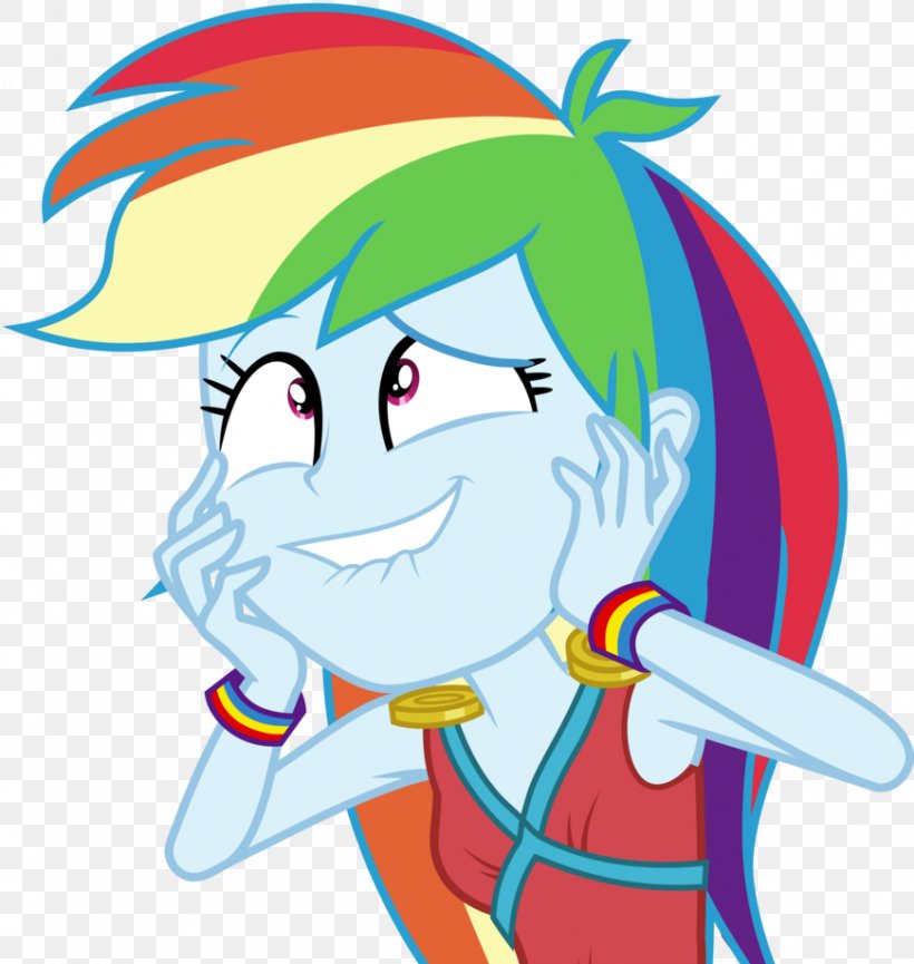 Rainbow Dash My Little Pony: Equestria Girls Applejack, PNG, 870x918px, Watercolor, Cartoon, Flower, Frame, Heart Download Free