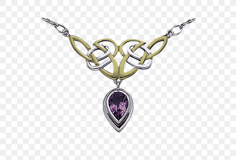 Amethyst Charms & Pendants Necklace Celtic Knot Charm Bracelet, PNG, 555x555px, Amethyst, Body Jewellery, Body Jewelry, Bronze, Celtic Knot Download Free