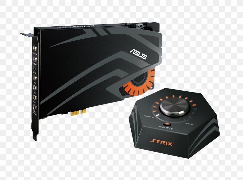 ASUS STRIX RAID DLX Hardware/Electronic Sound Cards & Audio Adapters 7.1 Surround Sound ASUS STRIX RAID PRO, PNG, 1949x1448px, 71 Surround Sound, Sound Cards Audio Adapters, Asus, Asus Strix Raid Pro, Audio Download Free