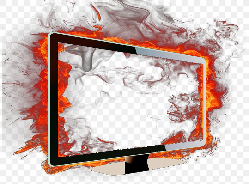 Computer Flame Download Computer File, PNG, 808x606px, Computer, Brand, Flame, Frame, Ink Download Free