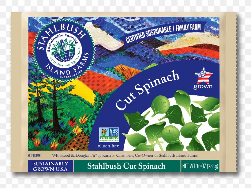 Stahlbush Island Farms Inc Spinach Frozen Vegetables Southeast Stahlbush Island Road Gratin, PNG, 1254x938px, Spinach, Casserole, Chicken, Dish, Frozen Food Download Free