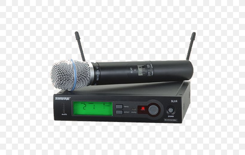 Wireless Microphone Shure BETA 87A Shure SLX24/BETA58, PNG, 666x518px, Microphone, Audio, Audio Equipment, Electronic Device, Electronics Download Free