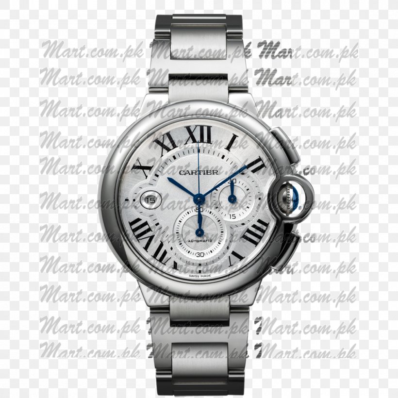Cartier Tank Automatic Watch Chronograph, PNG, 1000x1000px, Cartier, Automatic Watch, Bracelet, Brand, Cartier Tank Download Free