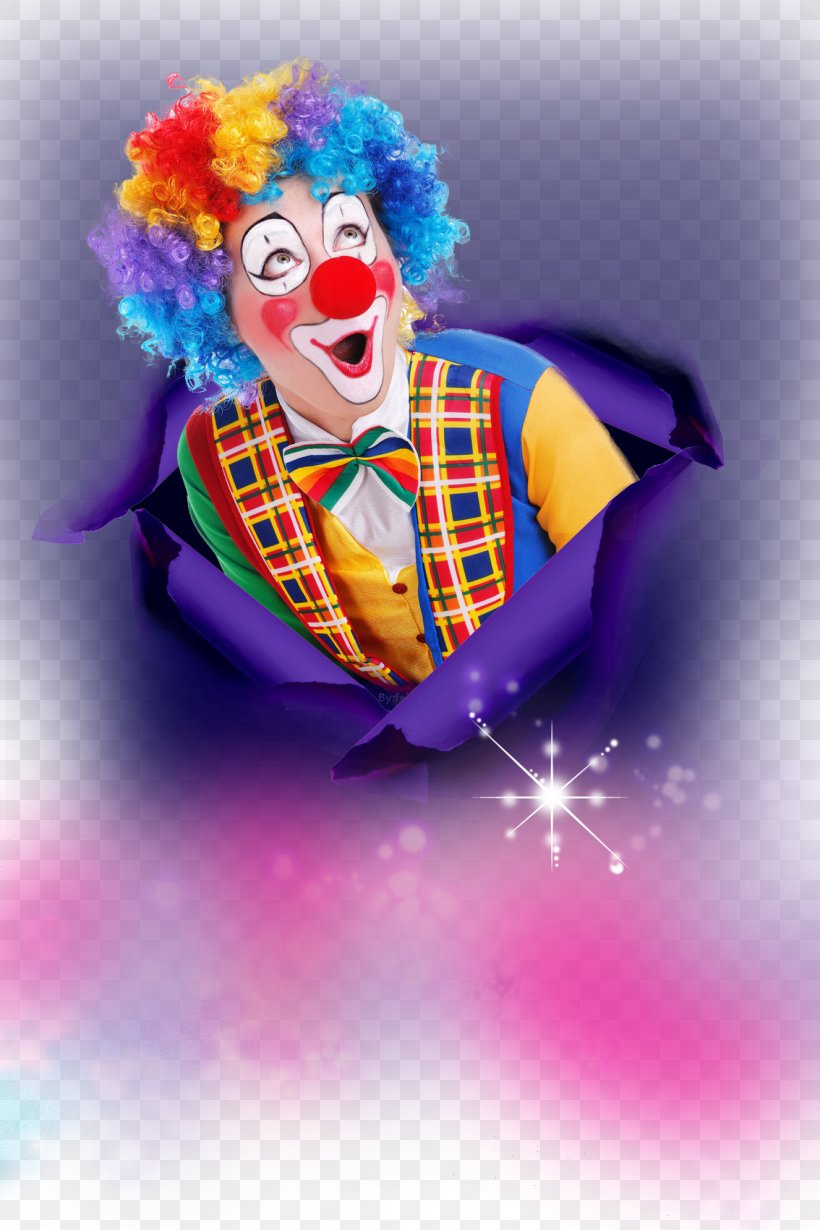 Clown Circus Stock Photography Royalty-free YouTube, PNG, 1134x1701px, Clown, Adult, Art, Circus, Costume Download Free