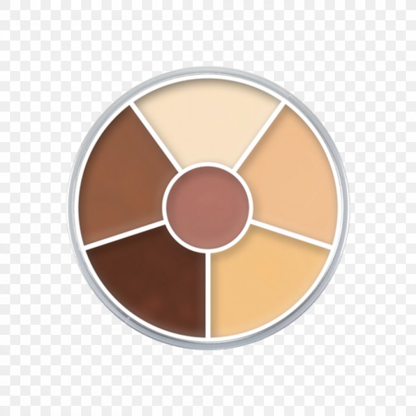 Concealer Kryolan Cosmetics Color Foundation, PNG, 1000x1000px, Concealer, Brown, Color, Color Wheel, Cosmetics Download Free