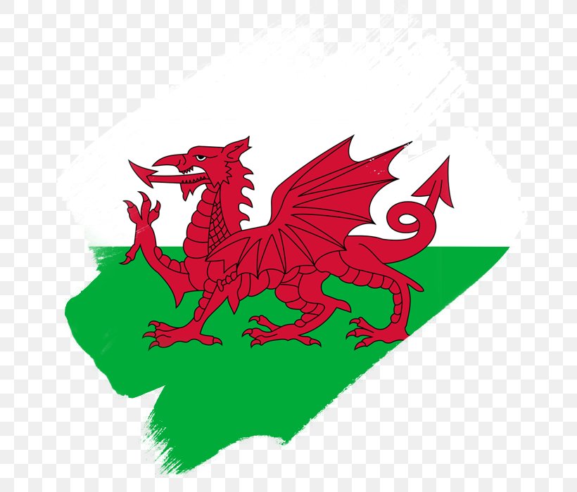 Flag Of Wales Welsh Dragon Welsh Language Welsh People, PNG, 700x700px, Wales, Art, Brittonic Languages, Dragon, Fictional Character Download Free