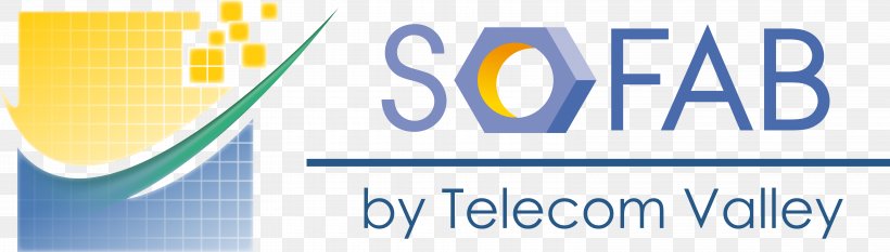 SoFAB By Telecom Valley Logo Brand Product Design, PNG, 6260x1780px, Logo, Area, Banner, Brand, Text Download Free