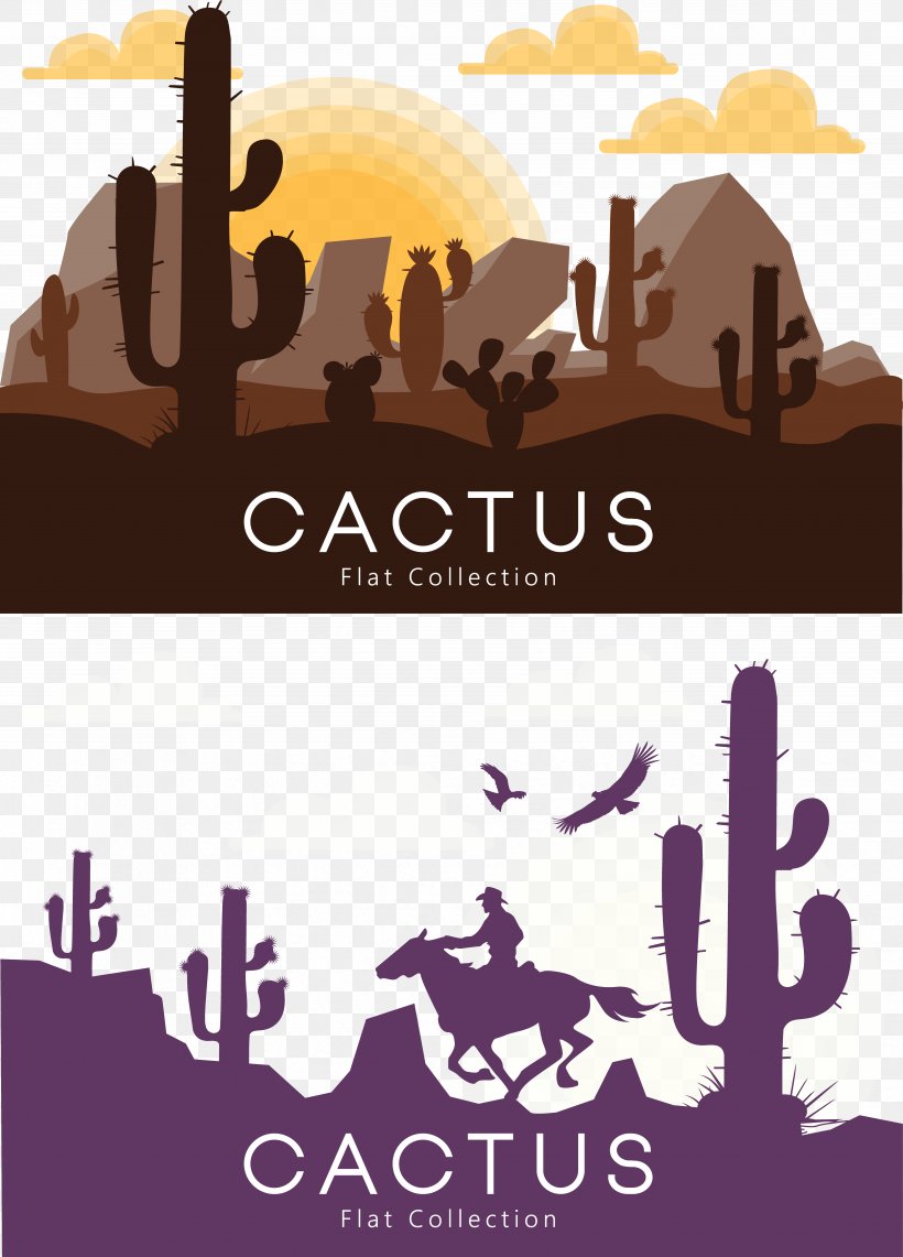 Desert Landscape Graphic Design, PNG, 4956x6902px, Desert, Brand, Cactaceae, Drawing, Landscape Download Free