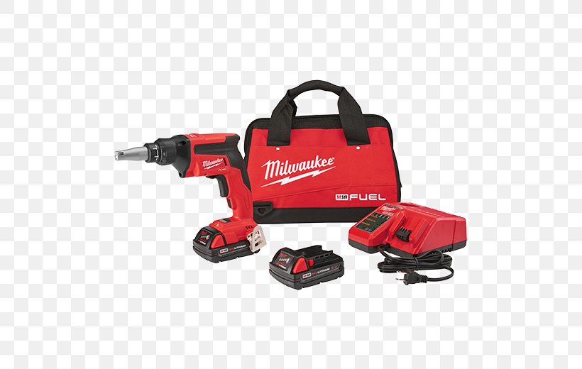 Milwaukee M18 FUEL 2866 Screw Gun Milwaukee Electric Tool Corporation Augers, PNG, 520x520px, Screw Gun, Angle Grinder, Augers, Cordless, Drywall Download Free