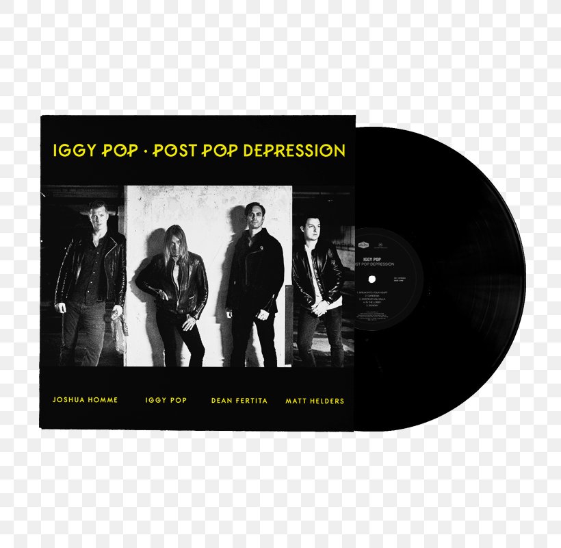 Post Pop Depression The Idiot Album Phonograph Record Gardenia, PNG, 800x800px, Post Pop Depression, Album, Album Cover, Brand, Gardenia Download Free