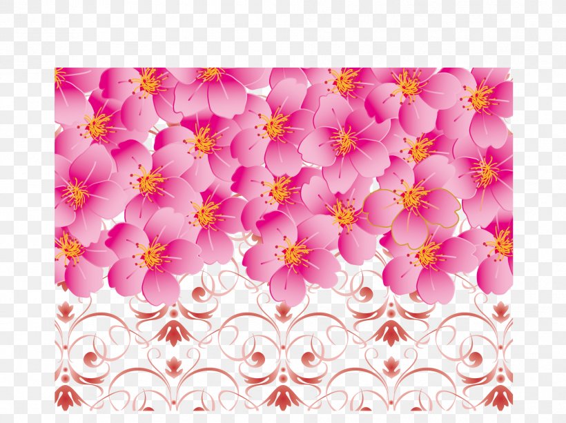 Cherry Blossom Pink, PNG, 1907x1427px, Cherry Blossom, Blossom, Chrysanths, Dahlia, Flora Download Free