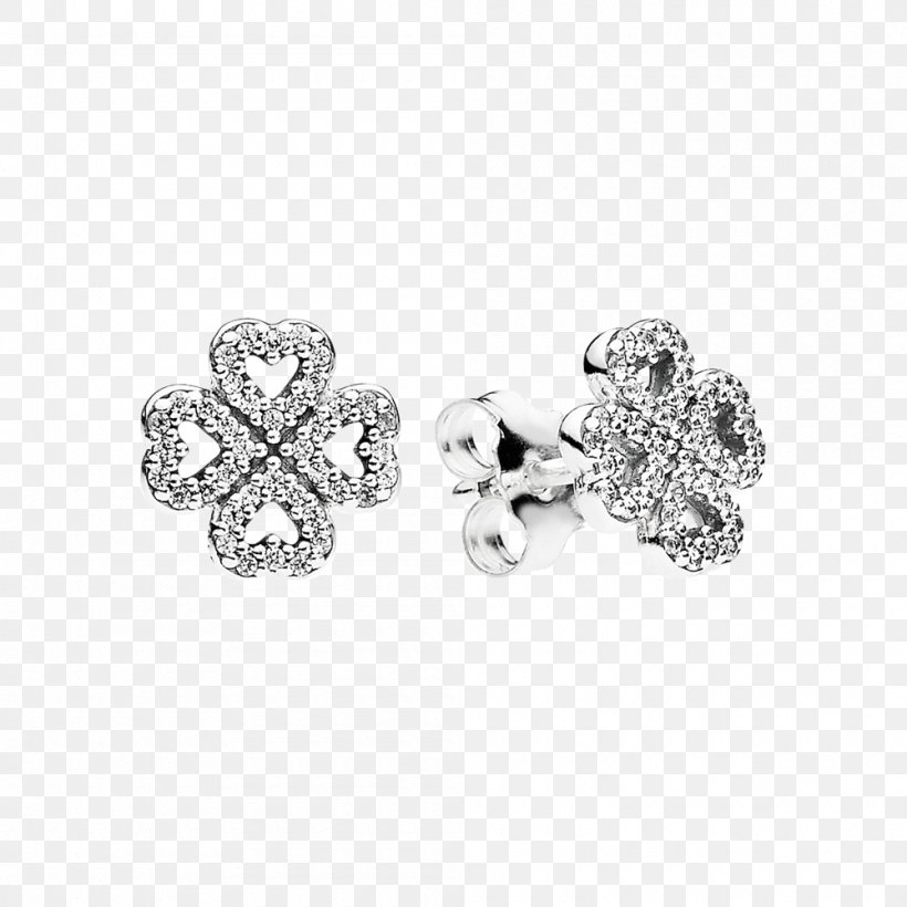 Earring Pandora Cubic Zirconia Jewellery Necklace, PNG, 1000x1000px, Earring, Bling Bling, Body Jewelry, Charm Bracelet, Charms Pendants Download Free